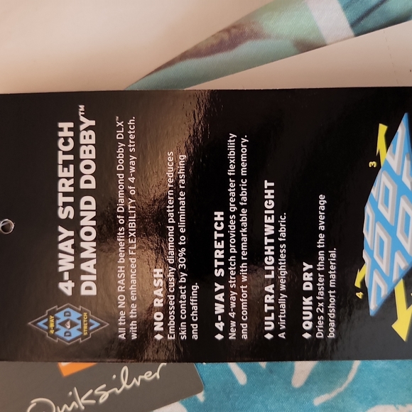 NWT Quiksilver Men's Board shorts - Picture 5 of 5